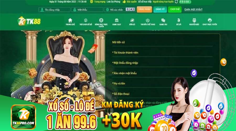 Game slot nhà cái TK88-1